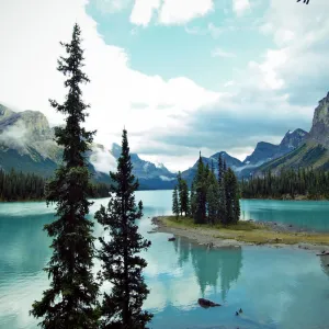 Banff National Park, Canada Mouse Mat Collection: Lake Louise View, Banff National Park