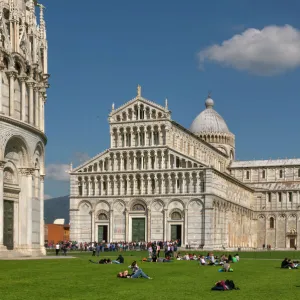 Heritage Sites Mouse Mat Collection: Piazza del Duomo, Pisa