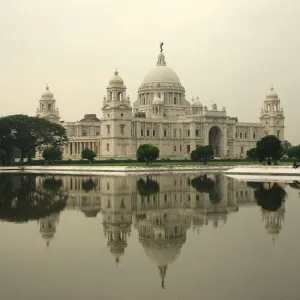Victoria Memorial Print - Kolkata, India (Indo-Saracenic Style)