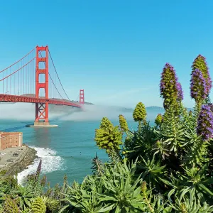 World Famous Bridges Photographic Print Collection: Golden Gate Suspension Bridge