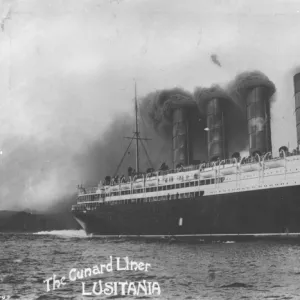 Hulton Archive Gallery: RMS Lusitania