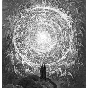 The Circle of Angels Print, Paradiso 1870 The Circle of Angels Print, Paradiso 1870