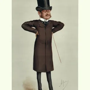 Vintage George Orby Wombwell Vanity Fair Print