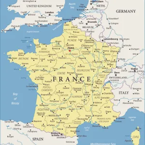 Maps and Charts Jigsaw Puzzle Collection: France