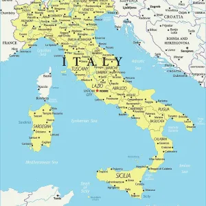 Italy Reference Map Print 950857450 (Reference Maps) Italy Reference Map Print 950857450 (Reference Maps)