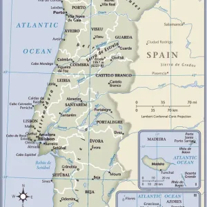 Fine Art Storehouse Print of Portugal 2011 Reference Map Fine Art Storehouse Print of Portugal 2011 Reference Map