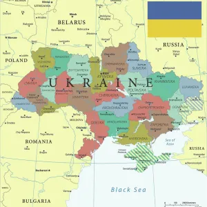 Carte de Référence de l'Ukraine Carte de Référence de l'Ukraine