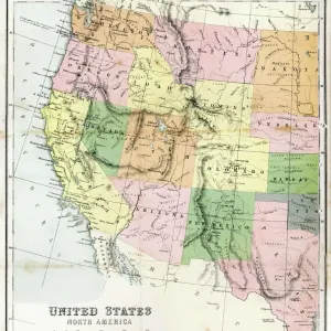 Altatlas von Westamerika