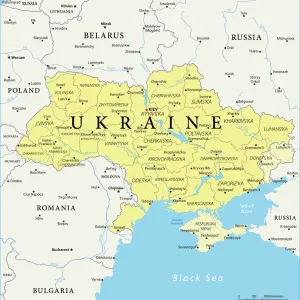 Map of Ukraine