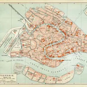 Map of Venice 1897