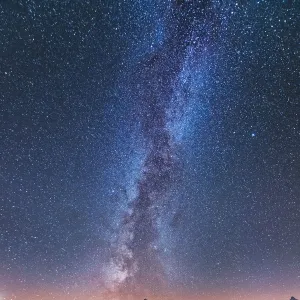 Milky way over Matterhorn