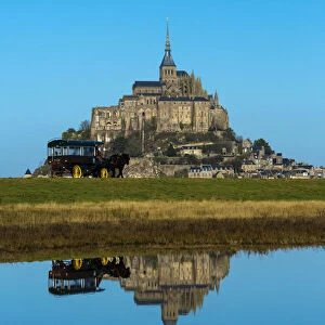 Mont Saint Michel, Manche, Normandy, France