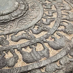 Moonstone at Polonnaruwa