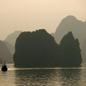 Morning Light over Halong Bay