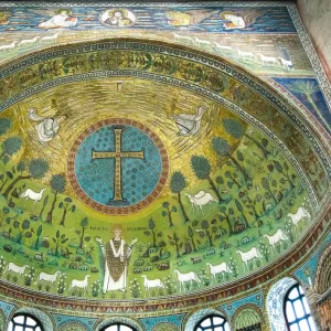 Mosaics in St. Apollinare Basilica, Ravenna