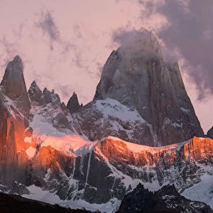 Mount Fitz Roy at dawn. Argentina, Patagonia