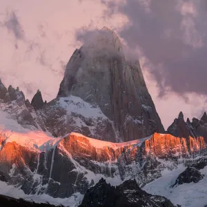 Mount Fitz Roy at dawn. Argentina, Patagonia