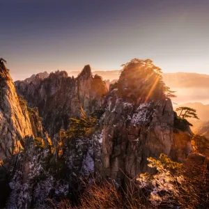 Mt. Huangshan in Anhui, China