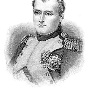 Napoleon Bonaparte engraving 1891