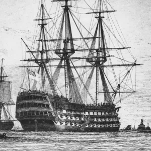 Nelsons Flagship HMS Victory