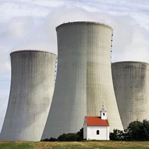 Nuclear power station Dukovany, Trebic district, Czech Republic