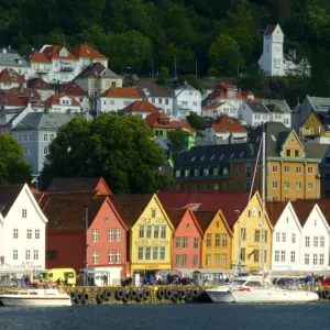 Bryggen, Bergen, Norway Print (UNESCO World Heritage 1979) Bryggen, Bergen, Norway Print (UNESCO World Heritage 1979)