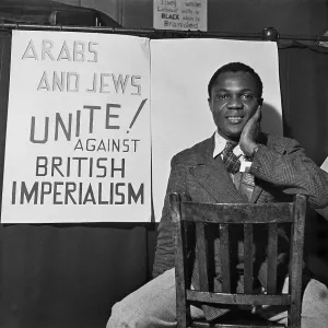 Pan-African Congress Delegate, Manchester 1945 Print Pan-African Congress Delegate, Manchester 1945 Print