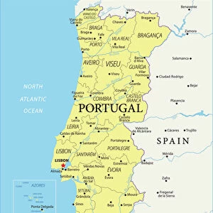 Maps and Charts Jigsaw Puzzle Collection: Portugal