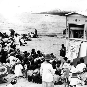 The Great British Seaside Photographic Print Collection: Punch and Judy Seaside Shows