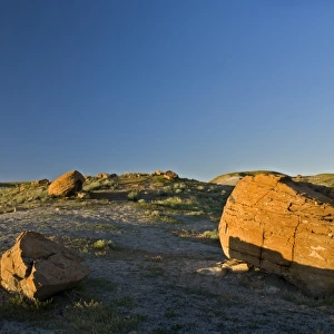 Red Rock Coulee, Writing-on-Stone Provincial Park, Alberta, Canada