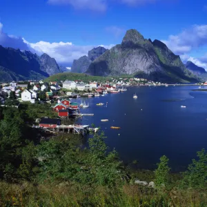 Reine Town, Moskenesoy, Lofoten, Norway