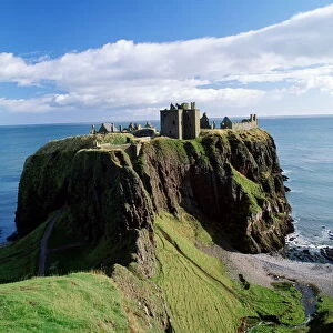 Scotland, Aberdeen, Stonehaven, Dunnotar Castle