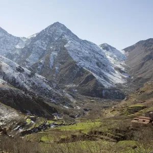 Snow Covered Atlas Mountains