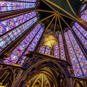 Sights Canvas Print Collection: Sainte-Chapelle