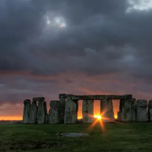 Stonehenge Sunset