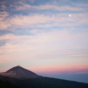 Sunset over Teide National Park