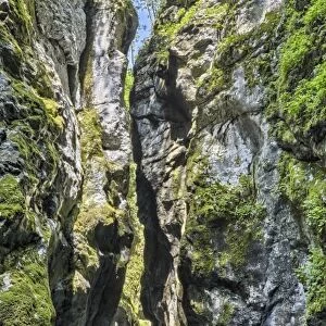 Tolmin Gorge, Emerald Route, Triglav National Park, Tolmin, Goriska, Slovenia