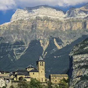 Torla, the town which is the main entrance to the Ordesa y Monte Perdido National Park
