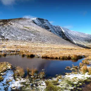 Brecon Beacons Print: Pen y Fan and Cribyn, Wales