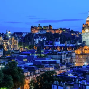 Edinburgh City Skyline Print from Calton Hill Edinburgh City Skyline Print from Calton Hill
