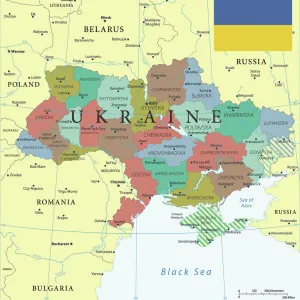 Maps and Charts Jigsaw Puzzle Collection: Ukraine