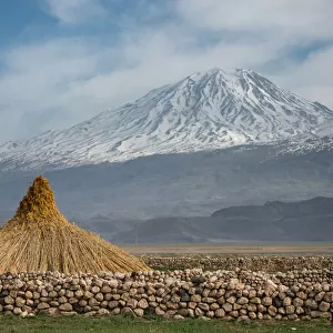 View of Mount Ararat from local village