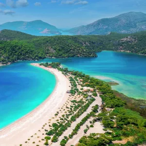 View of Oludeniz, Turkey