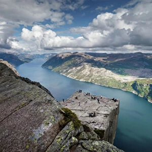 View of Pulpit Rock, Norway