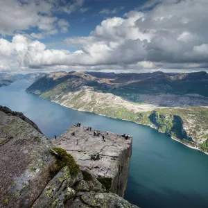 View of Pulpit Rock, Norway