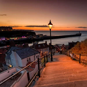 Whitby Harbour Steps