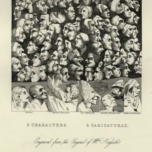 William Hogarth Characters and Caricatures