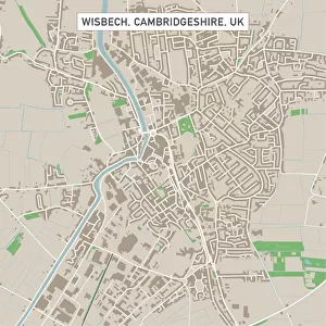 Wisbech Cambridgeshire UK City Street Map