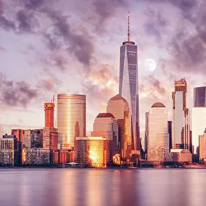 One World Trade Center Dominating the Skyline