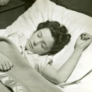 Young girl sleeping